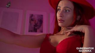 REDHEADED WHORE SUCKS MY MASSIVE TOOL LIKE A STARVING SLUT [4K]