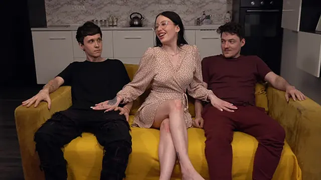 Threesome after shooting with Anna Esman and my friend  by Murkovski