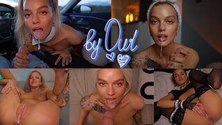 Unbelievably raw, sloppy, amateur creampies & cumshots galore, pure unbridled sex chaos