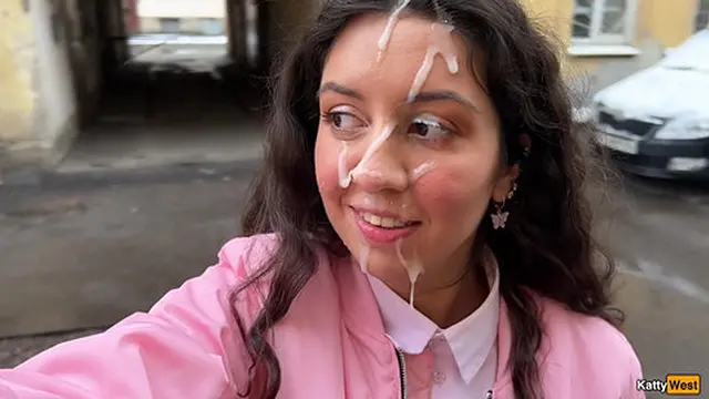 Squeaky-clean Whores Cum- Covered Co-Ed Booty-Fuck Extravaganza - Cum Walk