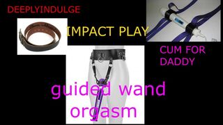 Guided Orgasm💦 with a Wand (Audio Roleplay) Intense Sensual Experience