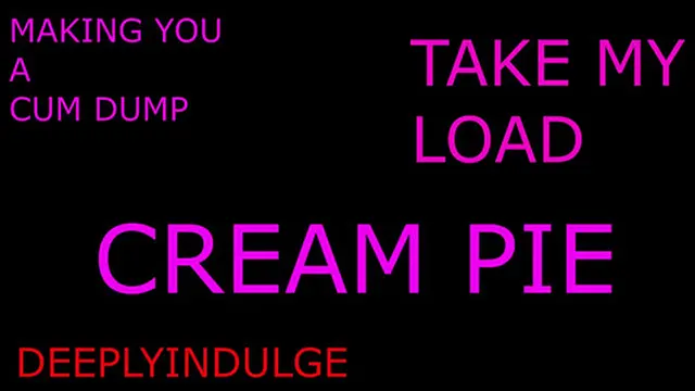 MAKING YOU A DIRTY CREAMOIE CUM-DUMP (AUDIO ROLE-PLAY)