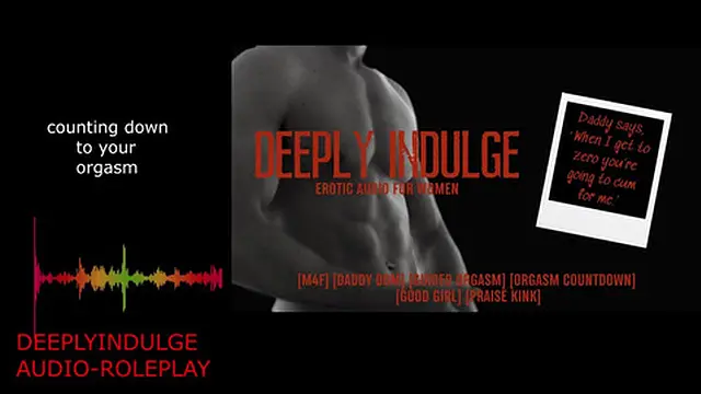 DADDY COUNTING DOWN TO YOUR ORGASM TELL ME YOUR A GOOD GIRL (AUDIO ROLEPLAY)