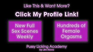 She's Never Been Licked Liike This - INTENSE ORGAMS