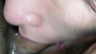 Rica Mamada profunda con mucha saliva, garganta y CUMSHOT