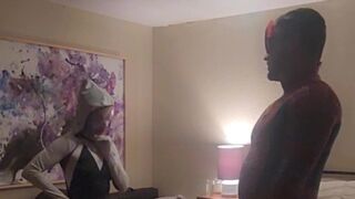 Spiderman & Gwen Stacy Porn Parody- Part 1