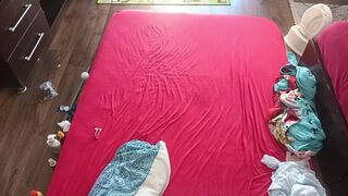 Amateur wife sensual blowjob. I cum on wife's tits.