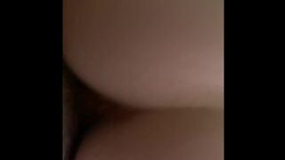 Amelia sucks daddies cock then ride dick