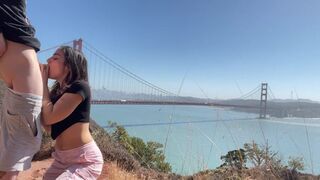 public exhibitionist breeding san francisco golden gate bridge