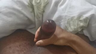 Jerk Off Session Leads to Creamy Cum Load