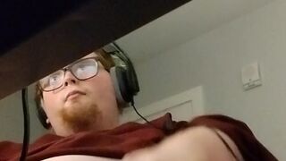 Y'all like this Angle better (solo edging and huge cumshot)