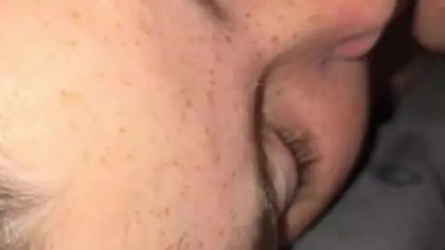 girlfriend gives goodnight blowjob *cumshot to the face*