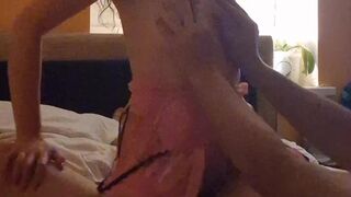 Cum Only together. Long wife's orgasm, when he came inside