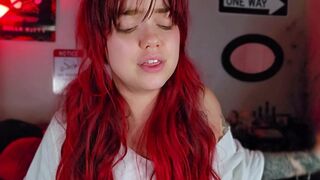 Amateur Redhead Laughs at Your Tiny Cock and Denies You Orgasm