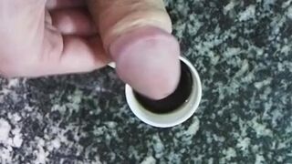 Stepsis asked me for morning☕ cofee with cream