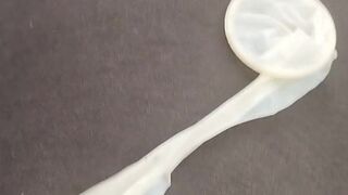 I found used condoms  Drank the cum from him and jerked off his hairy dick
