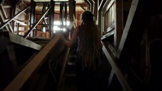 Couple exploring an old mine shaft and each other - RosenlundX - 4k 60fps