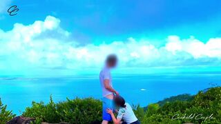 Sex In Nature - Getting Caught By Hikers After Facial
