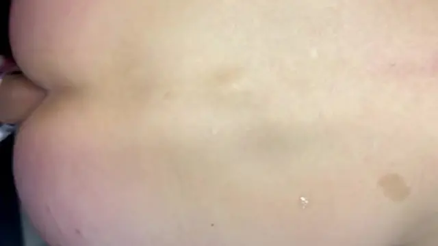 Fast sex in garage on dirty tire &mdash;  mutal orgasm