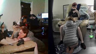 Heather Kane wears Silver Jacket while Finishing Off College Cum