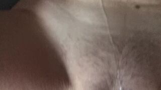 gentle penetration —  huge load and then he pushed hot cum into my pussy —  young pussy —  pinkyslit