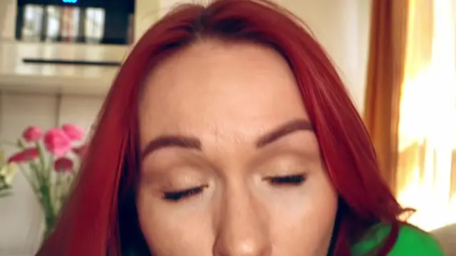 girlfriend gives divine morning blowjob
