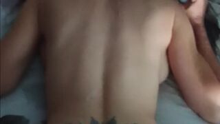 Sexy big ass makes me cum all over it