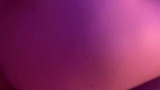 Clapping her cheeks until I bust - covered her in cum (Real Couple)