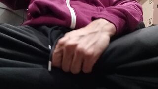 Almost Caught Masturbating at Work