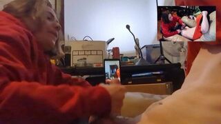 Heather Kane Laughs at How Quick his Balls Came!