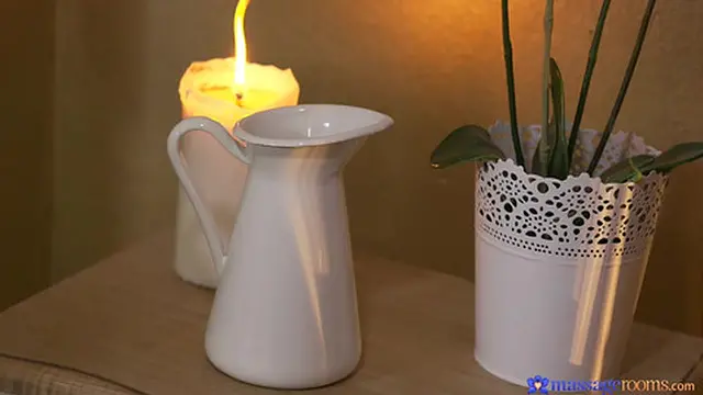 Very erotic oil massage with two big tits lesbians FULL VIDEO - Massage Rooms