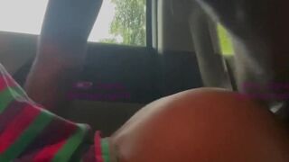 She made me pull over