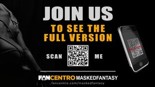 Masked Fantasy Game Part No.9 - can she make him orgasm without cum? TRAILER