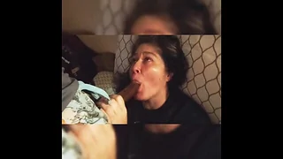 BBC lover gets facial from enormous cock