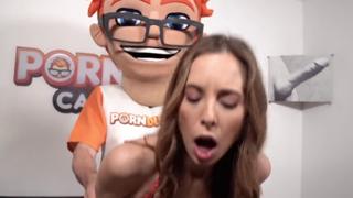 Tiny-titted tennis ace Milly Morgan screws hard in XXXcasting sexcapade