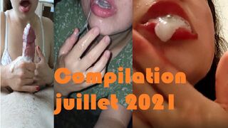 Juli 2021 cumshot montage