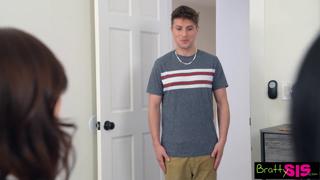 Bratty Sis Jade Maris & Vanessa Marie Test Stepbro’s Bed for Stamina