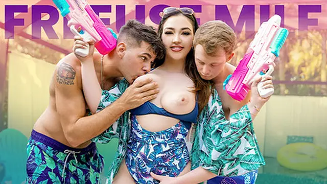 Freeuse milf Persuades boyfriends With All Her Might To Avoid Military Service