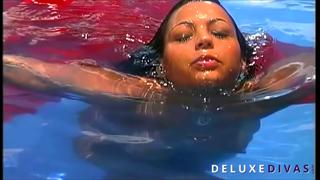 DeluxeDivas - Sexy Island Girls Get Freaky with Live DPs Only