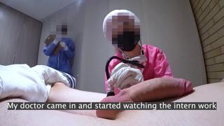 7 DAY: TWO NURSES scrutinized my cock🌭 in the hospital