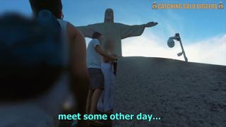 Naughty😈 Brazilian babe uses fake passport for a sly pickup with Antonio Mallorca