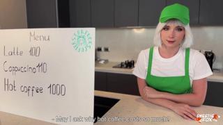 Blonde babe serviced nasty raw, blown-topped blowjobs & hot hookups instead of buzzin' brew POV