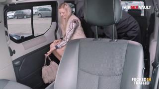 Katie Sky gets freaky serviced by a hot chauffeur in a filthy, hardcore hookup