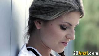 Blonde bombshell Charlie Dean goes down dirty and gets slammed hard in ass🍑