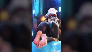 Shenhe gets pounded by massive hilichurl cocks and gets serviced in 3D animation POV